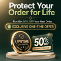LIFETIME GUARANTEE (one-time offer)