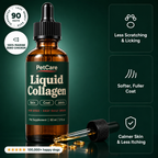 Calmer Skin & Less Scratching with PetCare™ Premium Collagen