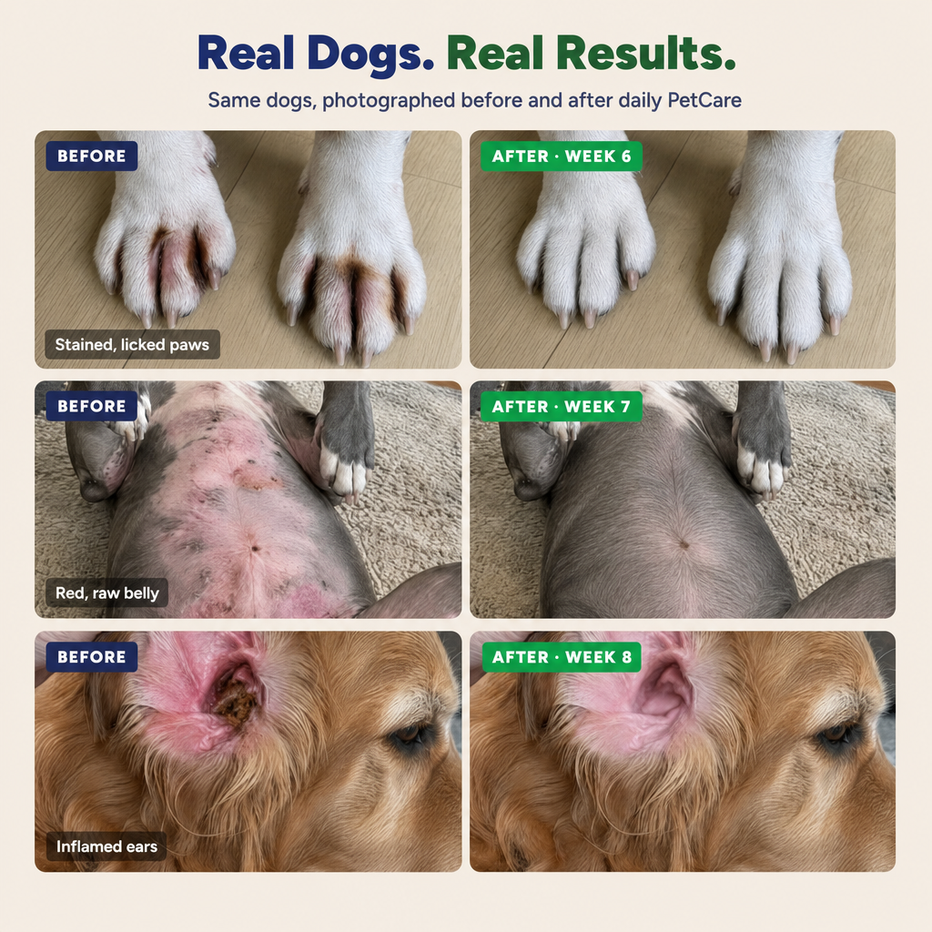 Calmer Skin & Less Scratching with PetCare™ Premium Collagen