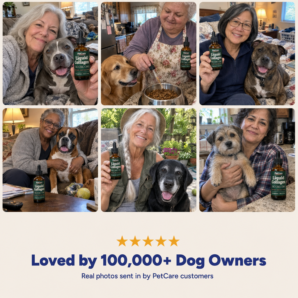 Calmer Skin & Less Scratching with PetCare™ Premium Collagen